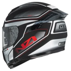 Kask integralny NZI EURUS 4 STREAM CHARMENT BLACK WHITE TINTED S MATT czarny biały
