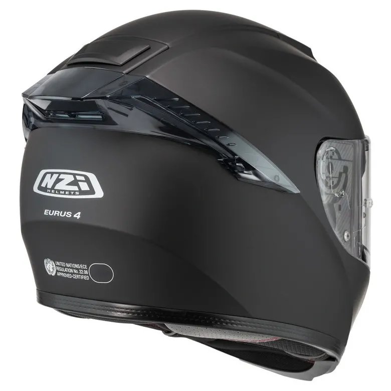 Kask integralny NZI EURUS 4 STREAM MATT BLACK czarny mat
