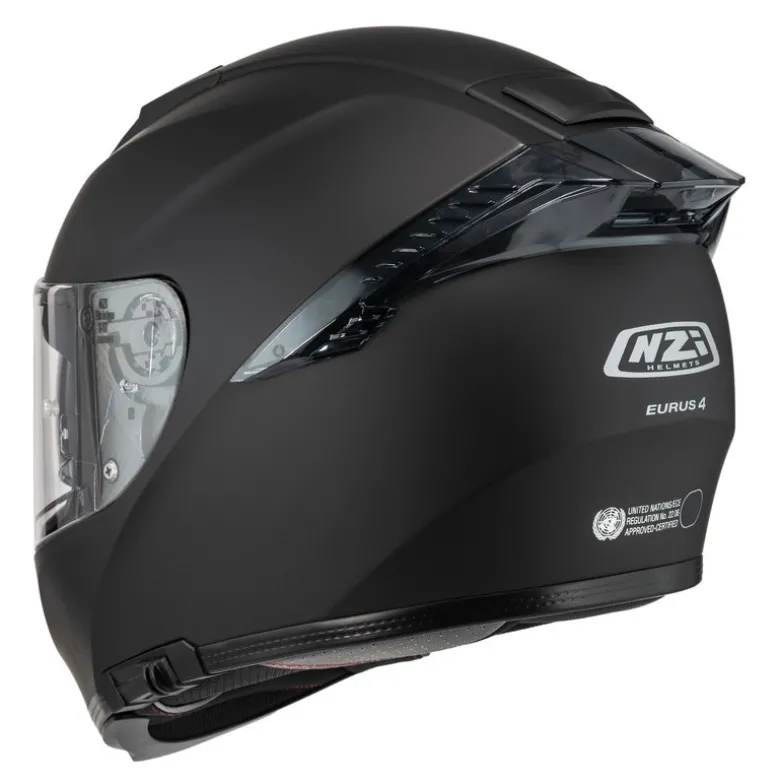 Kask integralny NZI EURUS 4 STREAM MATT BLACK czarny mat