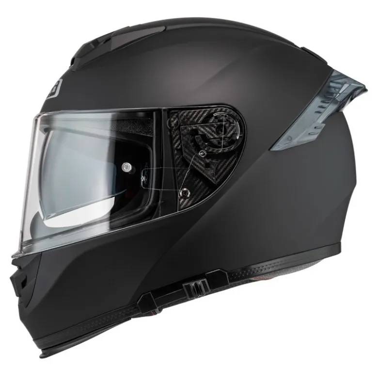 Kask integralny NZI EURUS 4 STREAM MATT BLACK czarny mat