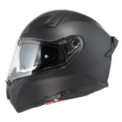 Kask integralny NZI GO RIDER STREAM DUO MATT BLACK czarny mat