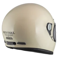 Kask integralny NZI REVIVAL BONE beżowy