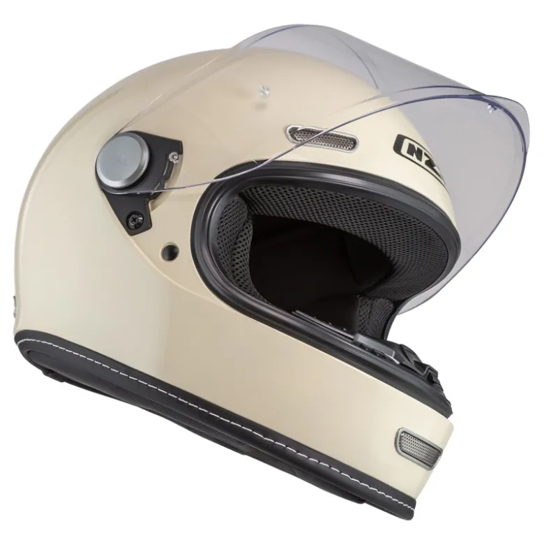 Kask integralny NZI REVIVAL BONE beżowy