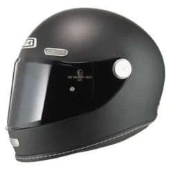 Kask integralny NZI REVIVAL MATT BLACK czarny mat