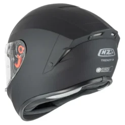Kask integralny NZI TRENDY MATT BLACK czarny mat