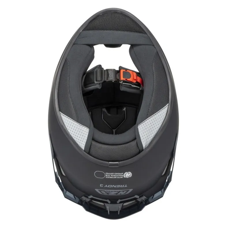 Kask integralny NZI TRENDY MATT BLACK czarny mat