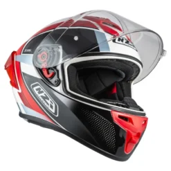Kask integralny NZI TRENDY RAPID WHITE RED BLUE RED biały czerwony niebieski