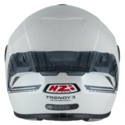 Kask integralny NZI TRENDY SOLID WHITE biały