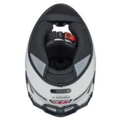 Kask integralny NZI TRENDY SOLID WHITE biały