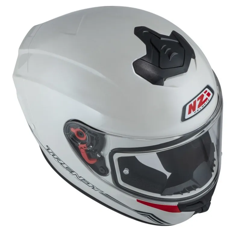 Kask integralny NZI TRENDY SOLID WHITE biały