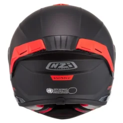 Kask integralny NZI WAKE STREAM BOOSTER SOLID BLACK RED MATT czarny czerwony