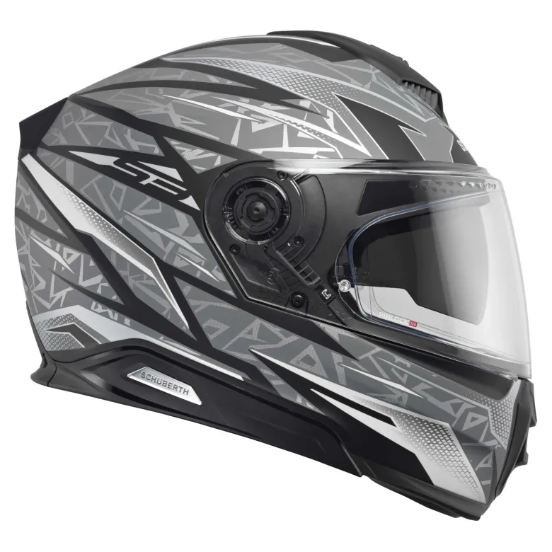 Kask integralny SCHUBERTH S3 ECE THUNDER GREY szary biały czarny