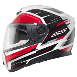 Kask integralny SCHUBERTH S3 ECE APEX WHITE czarny biały czerwony