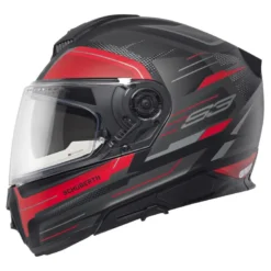 Kask integralny SCHUBERTH S3 ECE APEX ANTHRACITE czarny szary czerwony