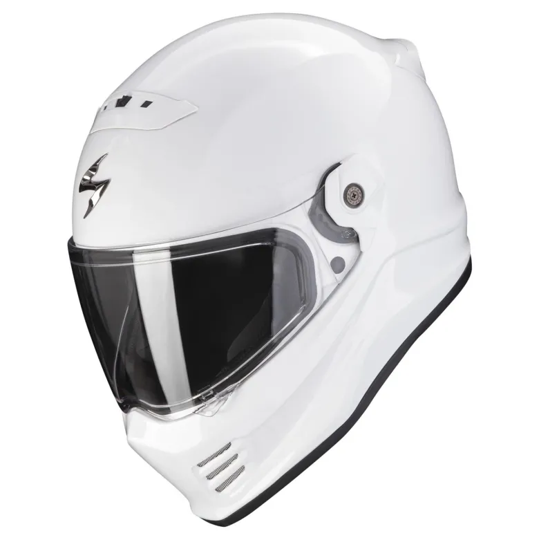 Kask integralny SCORPION COVERT FX SOLID WHITE biały