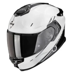 Kask integralny SCORPION EXO-GT SP AIR ASPHALT PEARL WHITE/BLACK biały czarny
