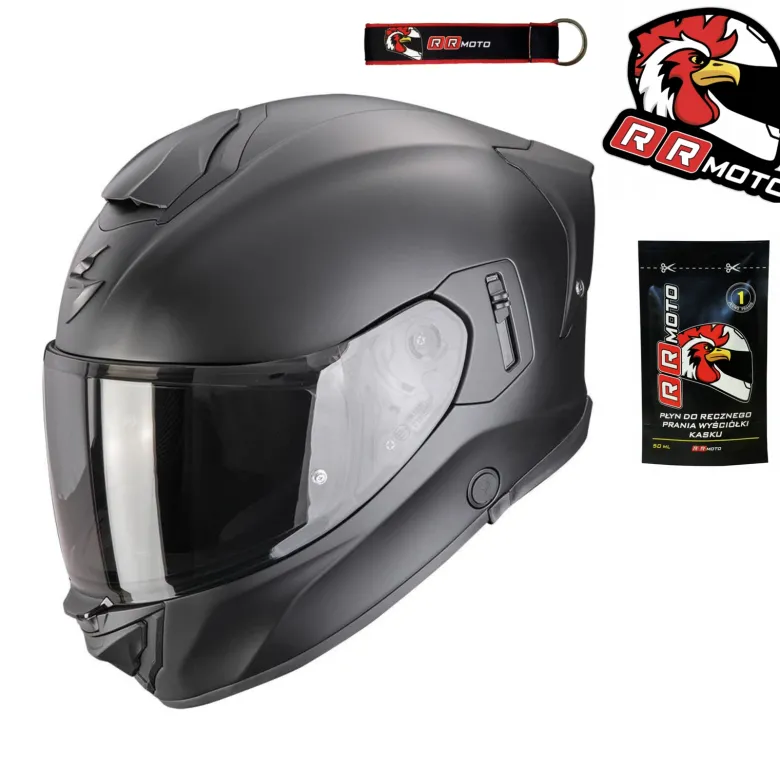 Kask integralny SCORPION EXO-530 AIR SOLID MATT BLACK czarny mat
