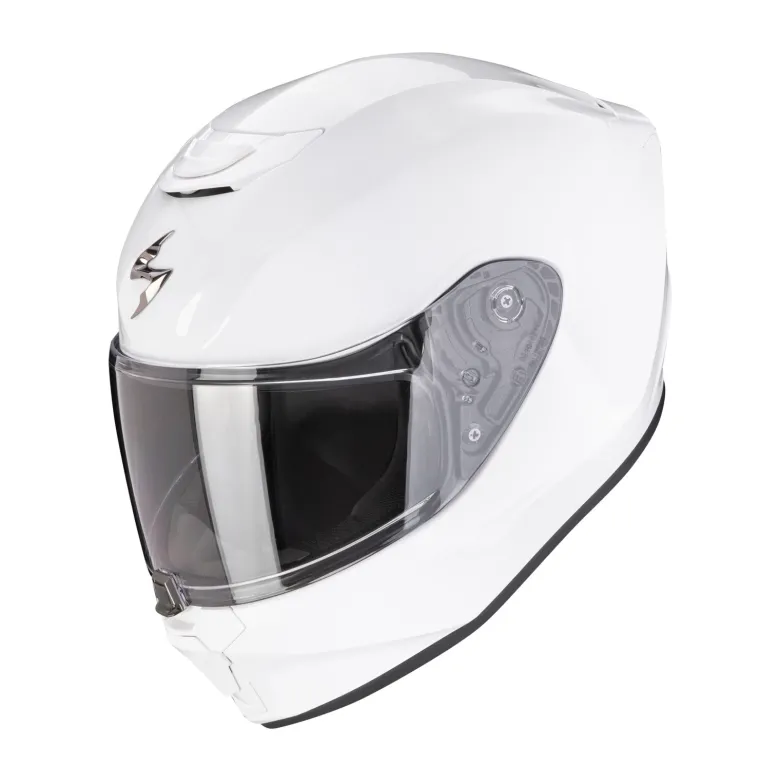 Kask integralny SCORPION EXO-JNR SOLID WHITE biały