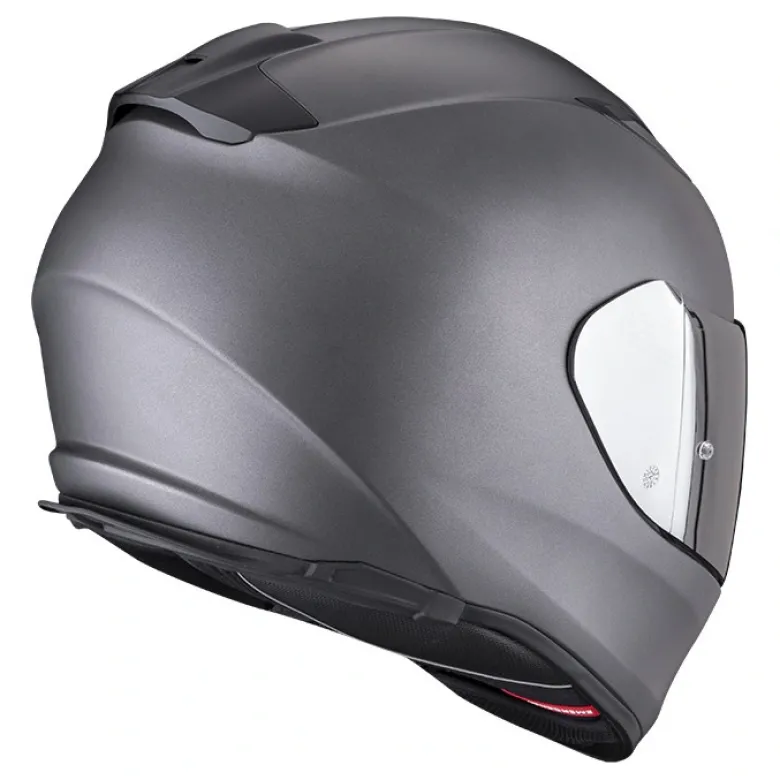 Kask integralny SCORPION EXO 491 SOLID MATT ANTHRACITE grafitowy