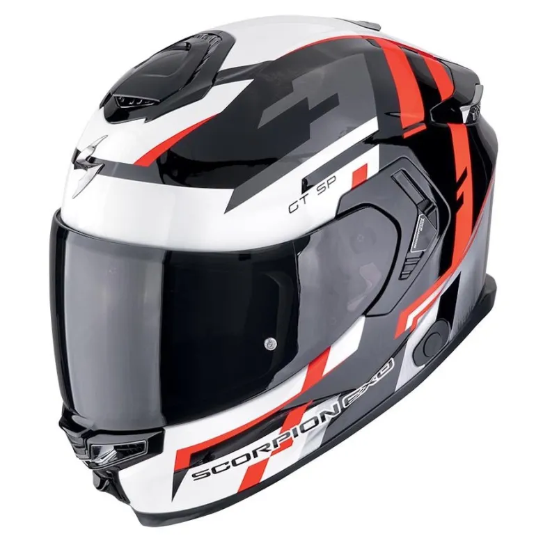 Kask integralny SCORPION EXO-GT SP AIR TORNADO BLACK/RED czarny czerwony