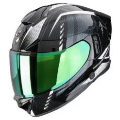Kask integralny SCORPION EXO-530 AIR THERAS BLACK/CHAMELEON/WHITE czarny fioletowy biały