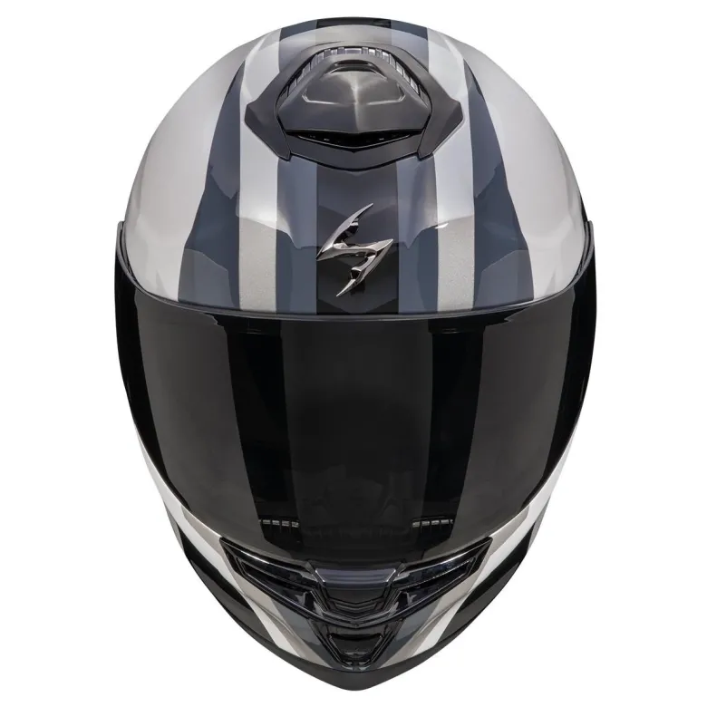 Kask integralny SCORPION EXO-GT SP AIR TOURADVEN WHITE/SILVER biały srebrny