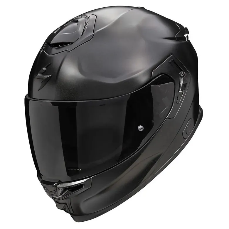 Kask integralny SCORPION EXO-GT SP AIR SOLID MATT PEARL BLACK czarny mat