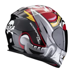 Kask integralny SCORPION EXO 491 PIRATE RED czerwony biały