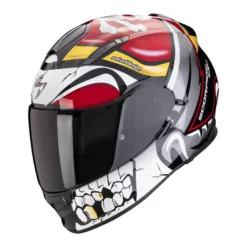 Kask integralny SCORPION EXO 491 PIRATE RED czerwony biały