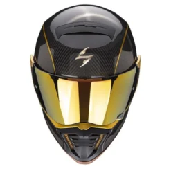 Kask integralny SCORPION EXO-HX1 CARBON SE BLACK/GOLD czarny złoty