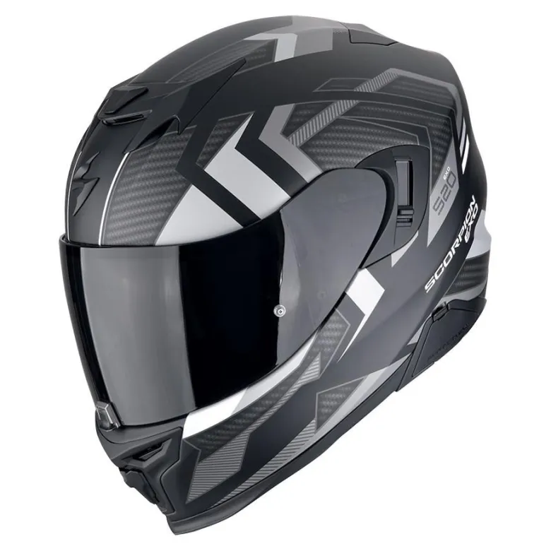 Kask integralny SCORPION EXO-520 EVO AIR SENSUS BLACK/SILVER czarny srebrny