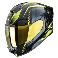 Kask integralny SCORPION EXO-530 AIR THERAS BLACK/NEON YELLOW czarny żółty fluo