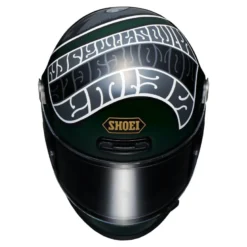 Kask integralny SHOEI GLAMSTER06 HEIWA MOTORCYCLE TC-4 zielony biały