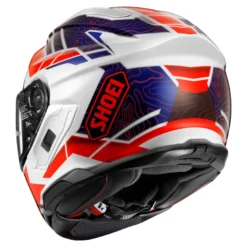Kask integralny SHOEI GT-AIR 3 HIKE TC-10 czerwony biały czarny niebieski