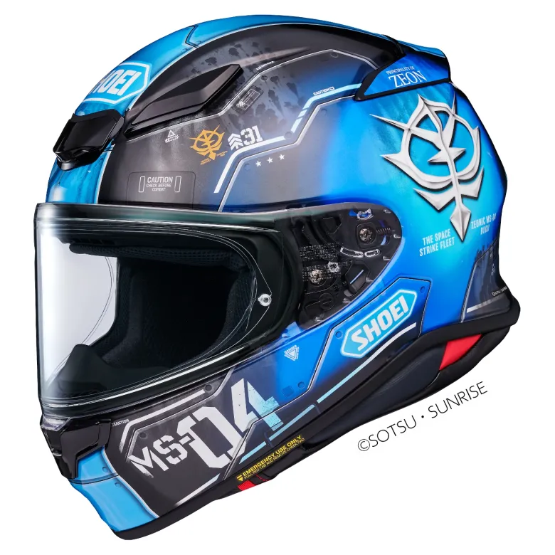 Kask integralny SHOEI NXR2 BUGU TC-2 niebieski czarny