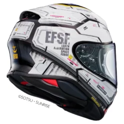 Kask integralny SHOEI NXR2 GUNDAM TC-10 biały czerwony niebieski
