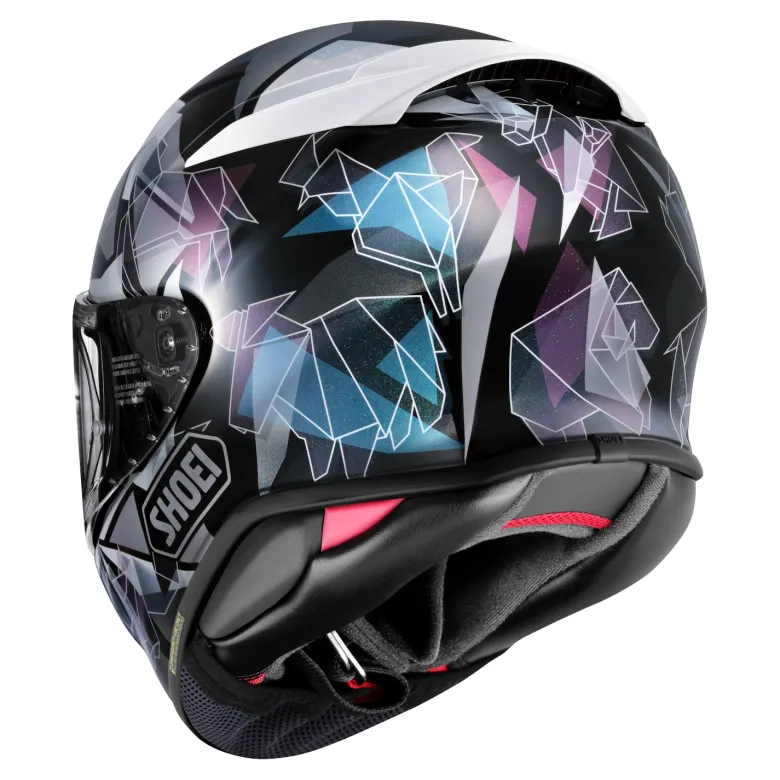 Kask integralny SHOEI NXR2 ORIGAMI 2 TC-5 srebrny czarny fioletowy