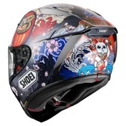 Kask integralny SHOEI X-SPR PRO MARQUEZ MOTEGI 5 TC-1 niebieski czerwony