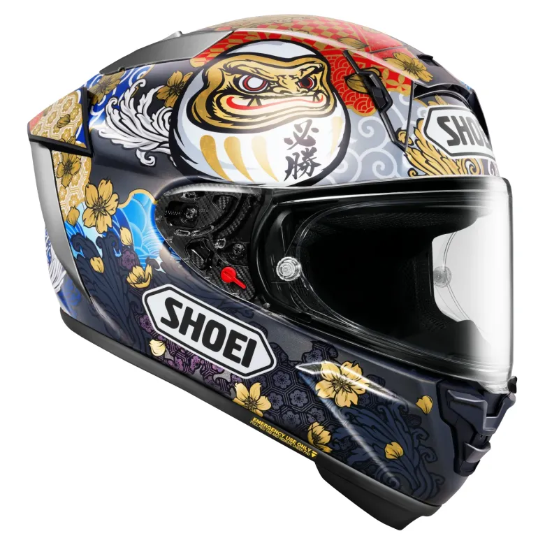 Kask integralny SHOEI X-SPR PRO MARQUEZ MOTEGI 5 TC-1 niebieski czerwony