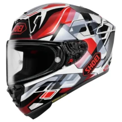 Kask integralny SHOEI X-SPR PRO VALION TC-1 czerwony czarny biały