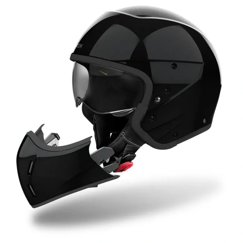 Kask modułowy AIROH J110 COLOR BLACK GLITTER czarny