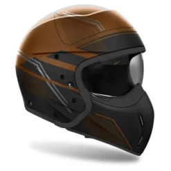 Kask modułowy AIROH J110 SLIM BRONZE MATT brązowy czarny