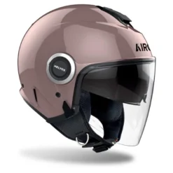 Kask otwarty AIROH HELYOS COLOR METALLIC ROSE różowy