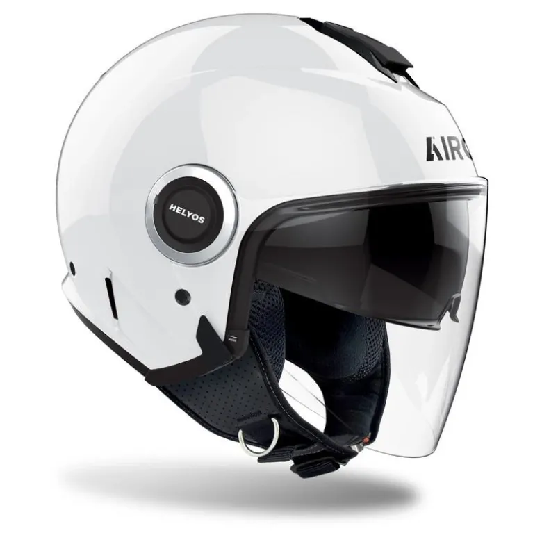 Kask otwarty AIROH HELYOS COLOR WHITE GLOSS biały