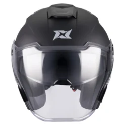 Kask otwarty AXXIS BLAZER SV SOLID A1 MATT BLACK czarny mat