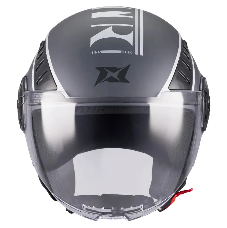 Kask otwarty AXXIS METRO S SIRIS C2 MATT czarny szary