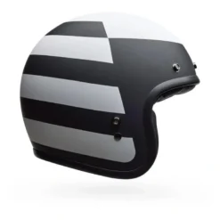 Kask otwarty BELL CUSTOM 500 ECE6 PARLOR MATTE BLACK WHITE czarny biały