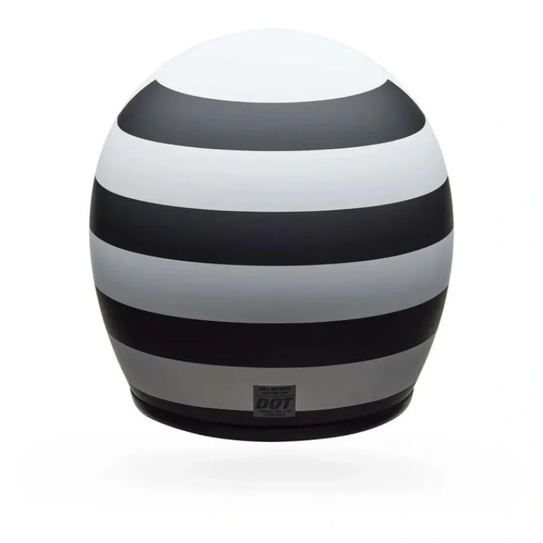 Kask otwarty BELL CUSTOM 500 ECE6 PARLOR MATTE BLACK WHITE czarny biały