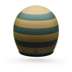 Kask otwarty BELL CUSTOM 500 ECE6 PARLOR MATTE EMERALD GOLD zielony złoty