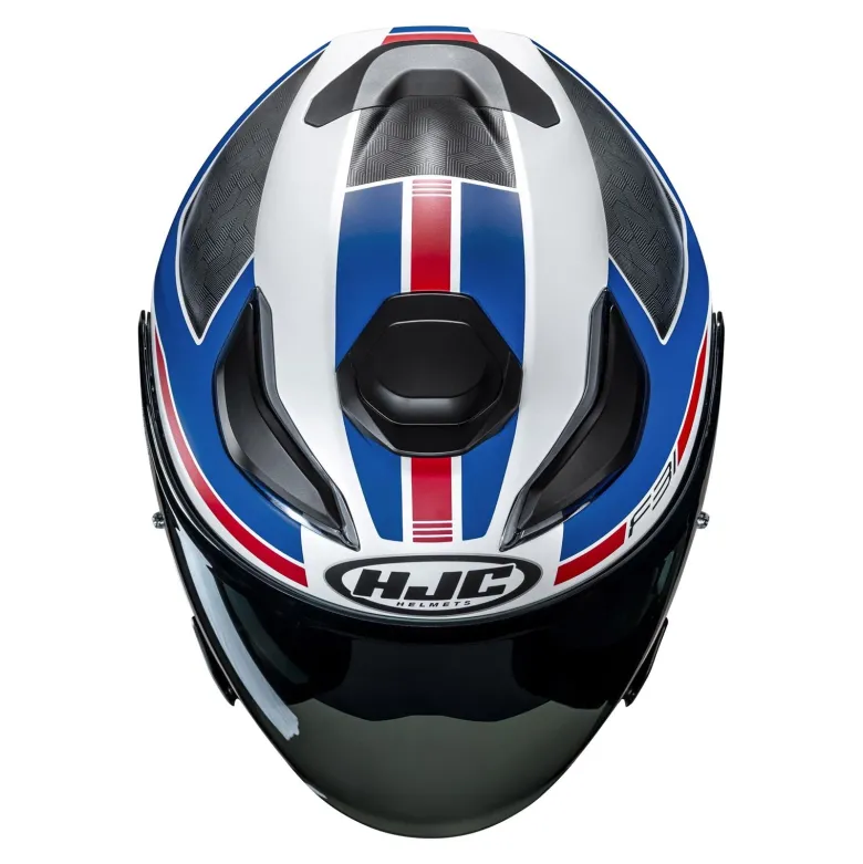 Kask otwarty HJC F31 CERON BLACK/WHITE czarny biały